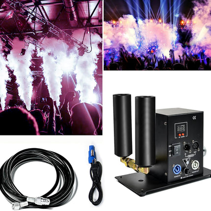 Be Cool Event FX-X7 DMX Double Nozzle CO2 Jet Cannon for Nightclubs
