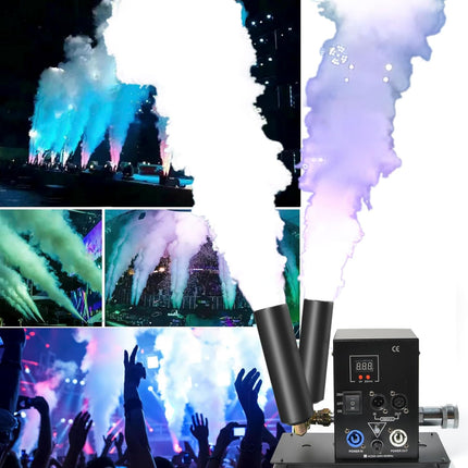 Be Cool Event FX-X7 DMX Double Nozzle CO2 Jet Cannon for Nightclubs