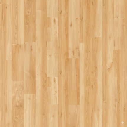 Cam-Lock Natural-Grain Wooden Portable Dance Floor with Trim