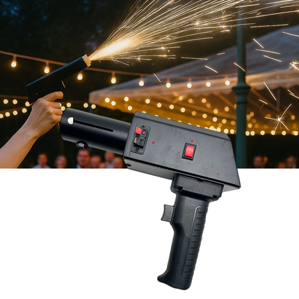 Cold Spark Fountain Handheld Shooter – Mini Spark Device for Events , Wedding, Party by ACS