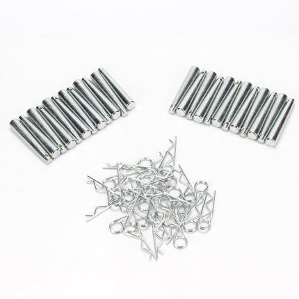 Galvanized Steel Conical Spigot Pins with R-Clips for Stage Truss