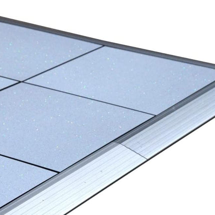Portable Commercial White Dance Floor with Trim