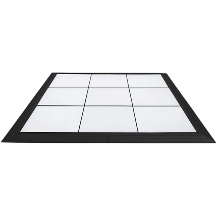Portable Commercial White Dance Floor with Trim