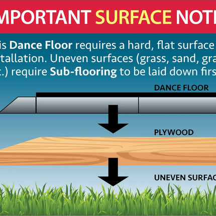 Portable Commercial Wood Grain Dance Floor with Trim