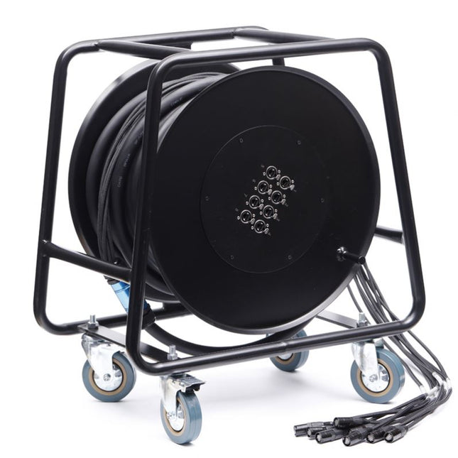 ACS 8 Channels CAT6 RJ45 Network Cable Cart Reel | BCE-249215125.BCE-249215126.BCE-249215127.BCE-249215128