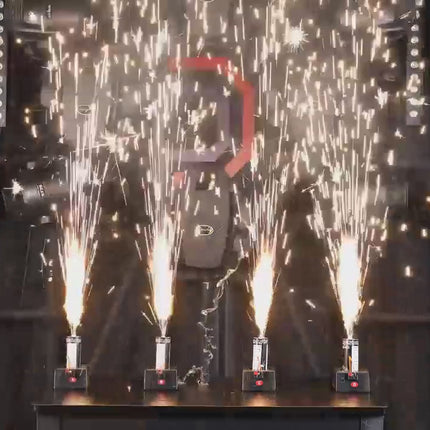 8 PCS Cold Spark Fountain Firing Kit with Remote l BCE-1285915121